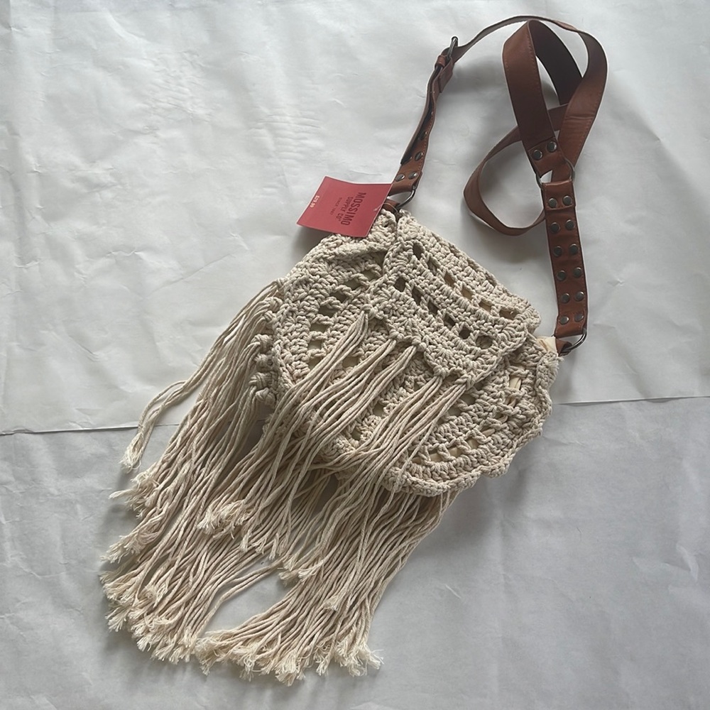 Target Mossimo macrame handbag